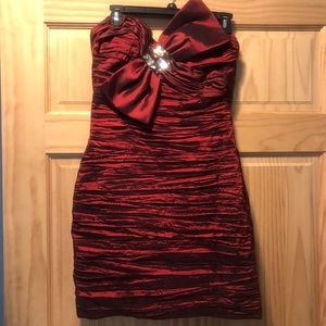 Burgundy Dress
